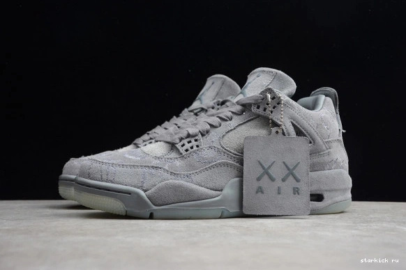 x 4“ Air Jordan Cool 930155-003 KAWS Grey”930155-003 0429